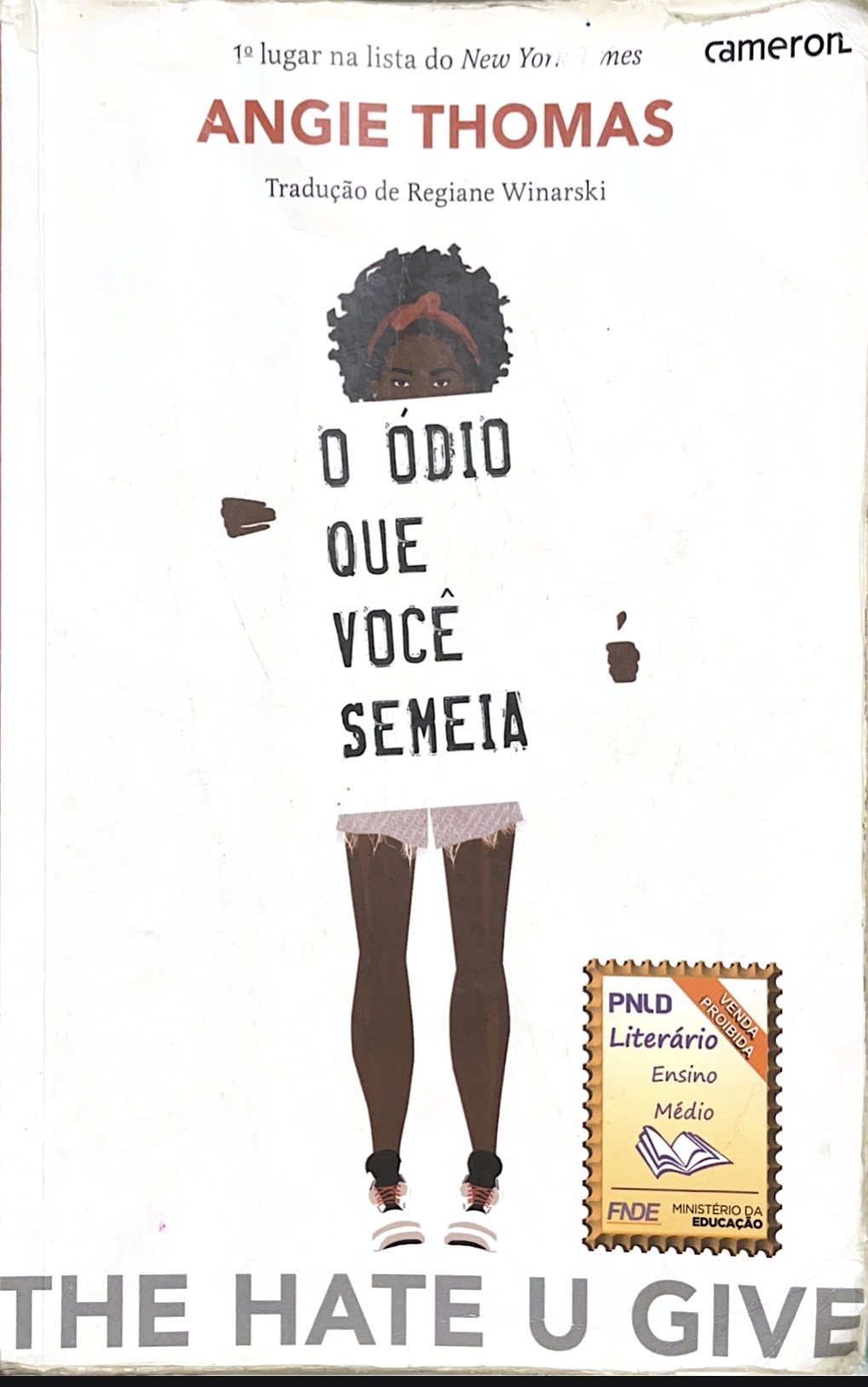Capa de O ódio que voce semeia 