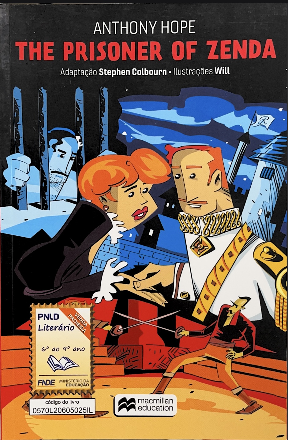 Capa de The prisoner of zenda 