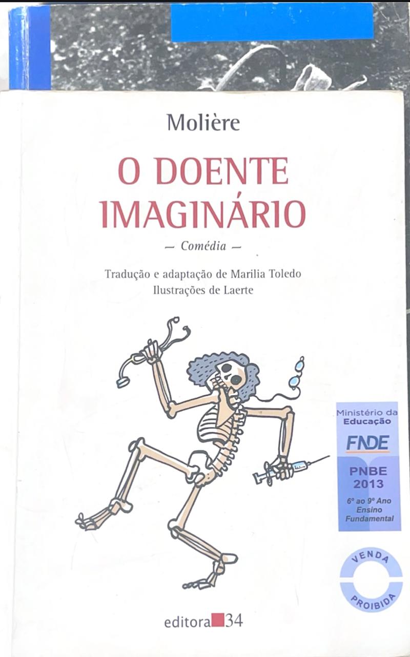 Capa de O DOENTE IMAGINÁRIO