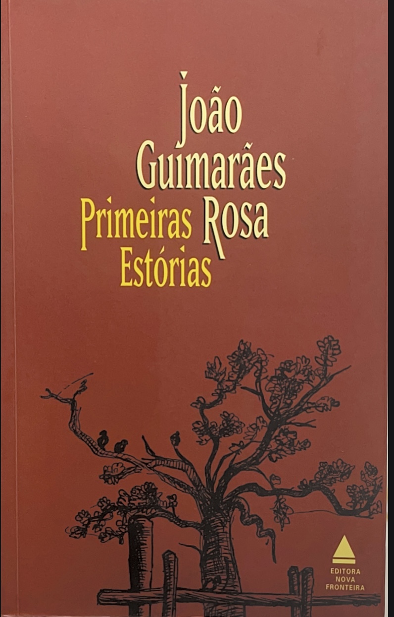 Capa de João guimarães primeira rosa estórias
