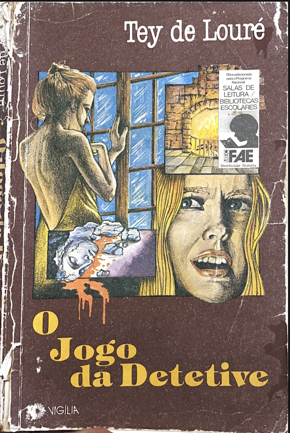 Capa de O jogo da Detetive
