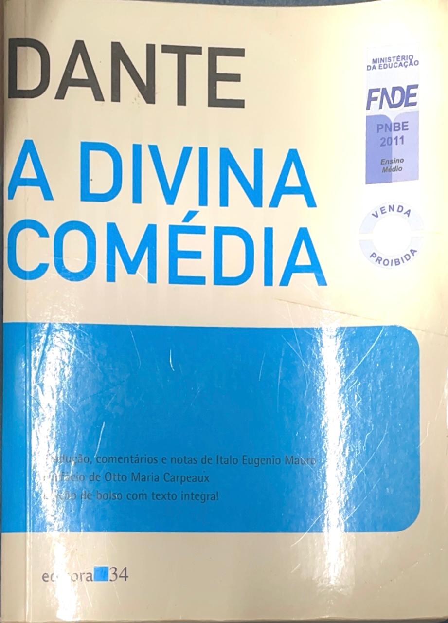 Capa de A Divina Comédia
