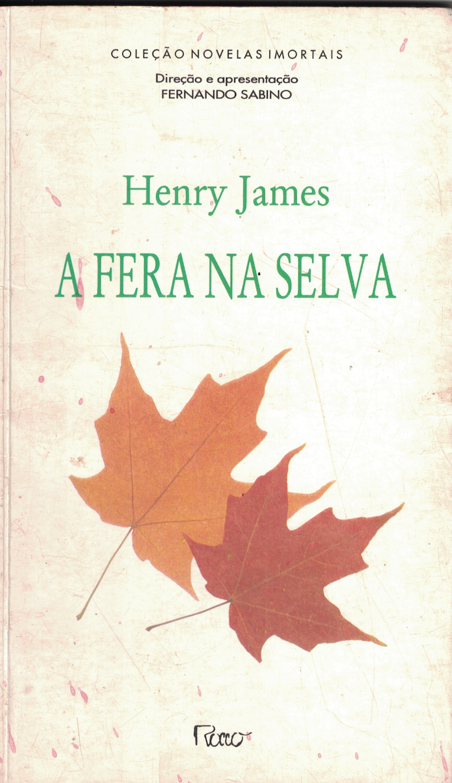 Capa de A fera na selva