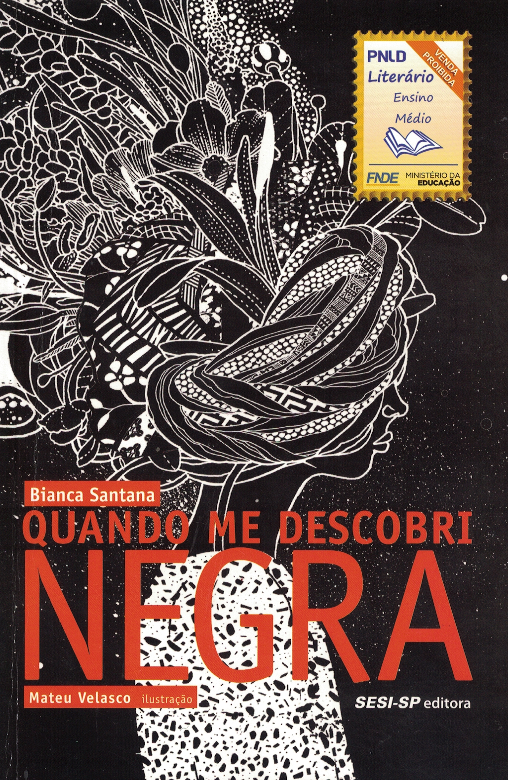 Capa de QUANDO ME DESCOBRI NEGRA