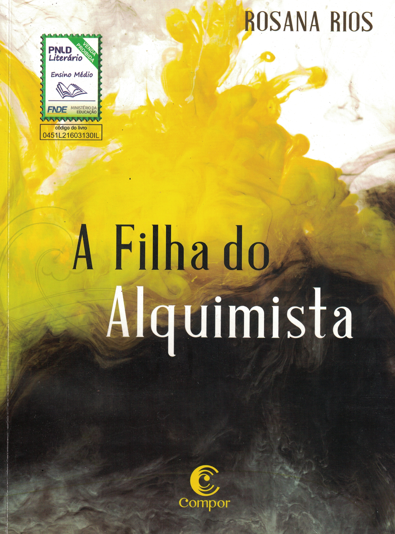 Capa de A Filha do Alquimista
