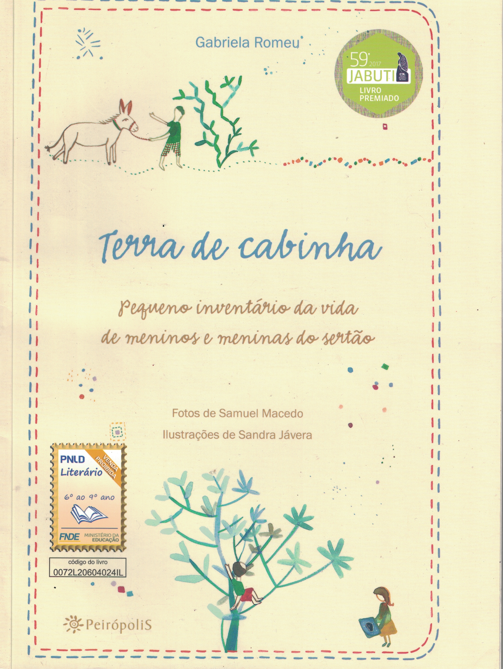Capa de TERRA DE CABINHA