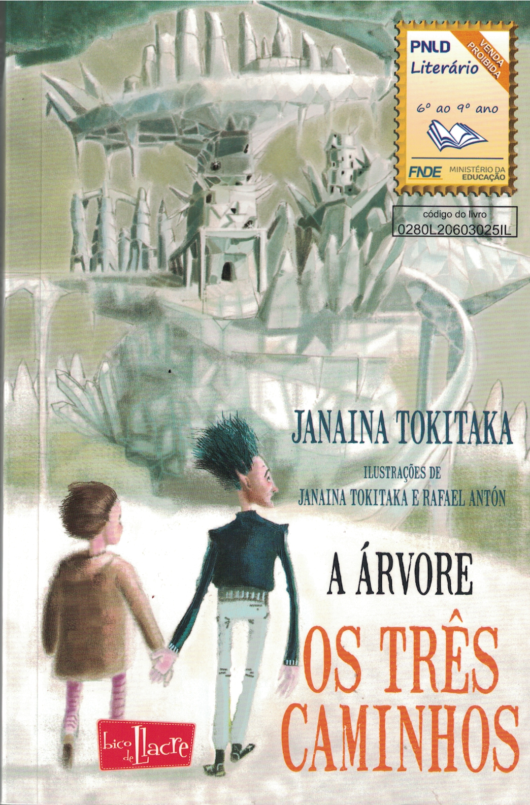 Capa de A árvore os trés caminhos