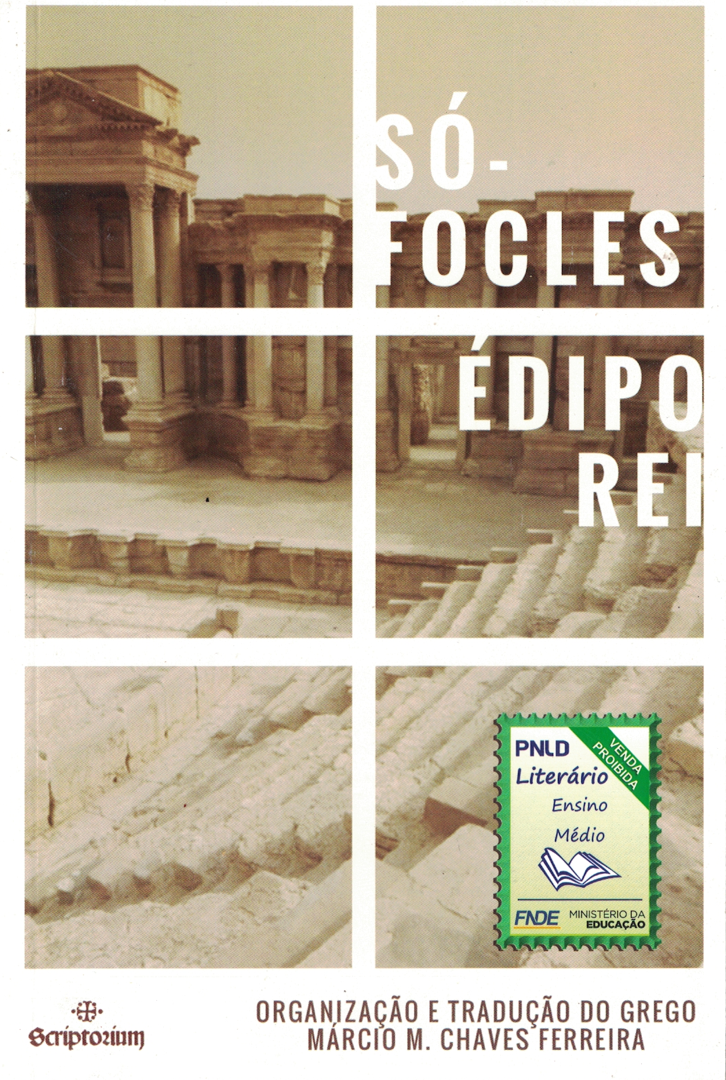 Capa de Só focles édipo rei