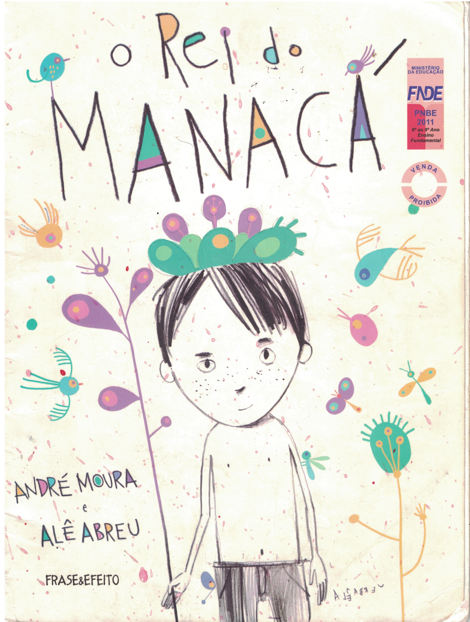 Capa de O REI DO MANACÁ