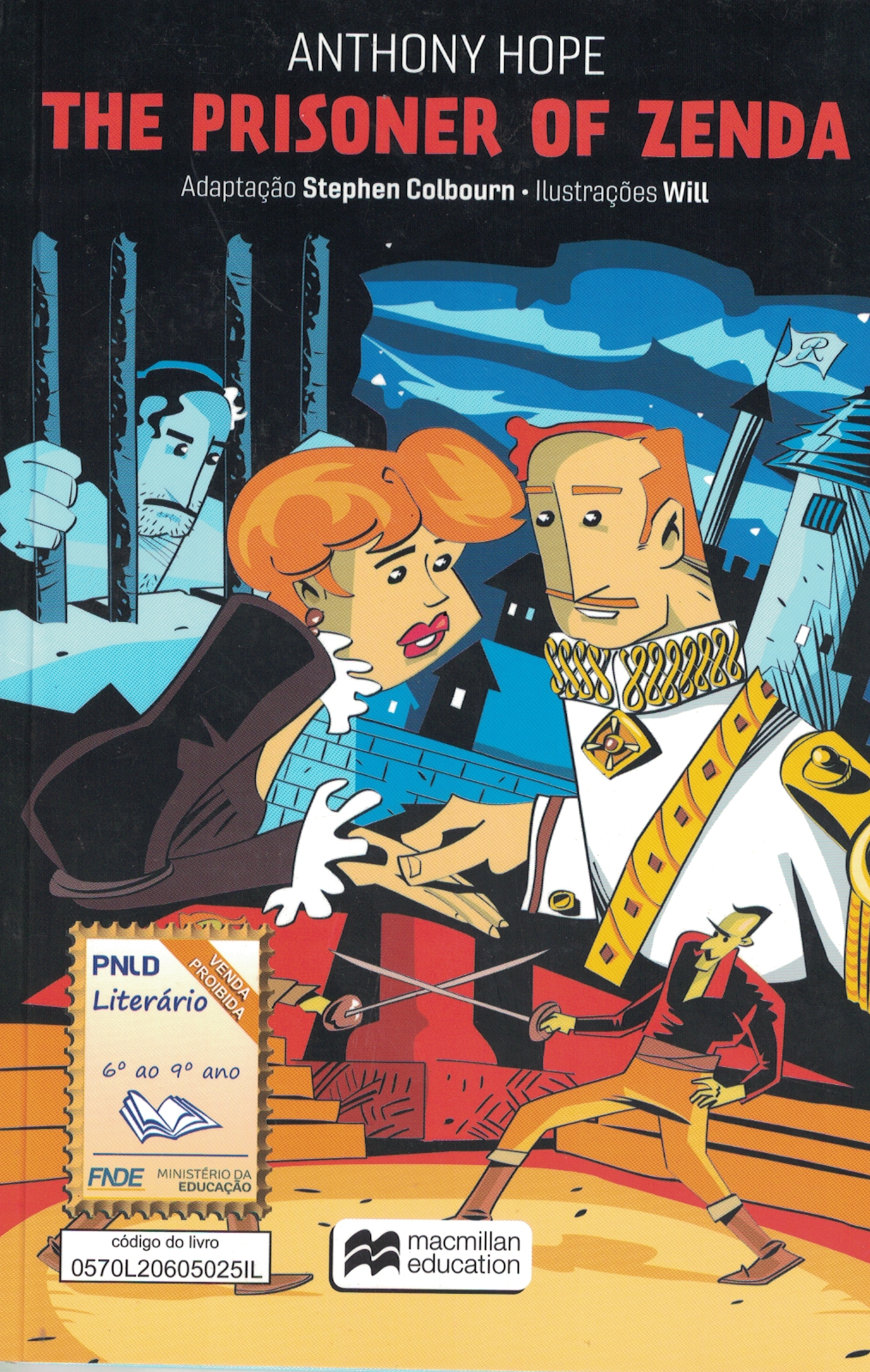 Capa de the prisoner of zenda