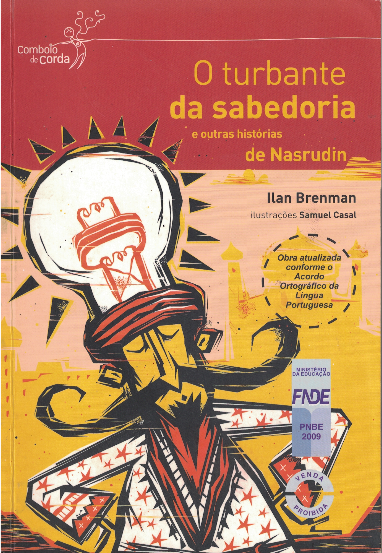 Capa de O turbante da sabedoria e outras hitórias de Nasrudin