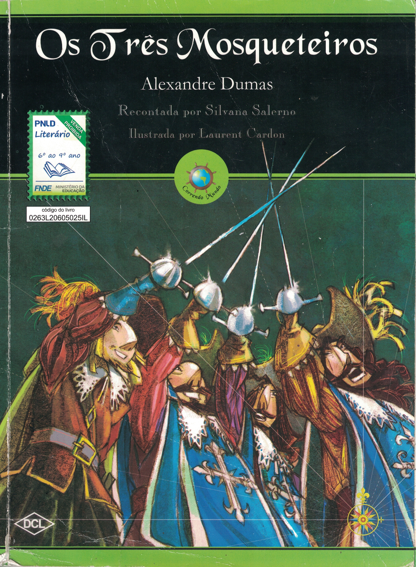 Capa de Os Três Mosqueteiros 