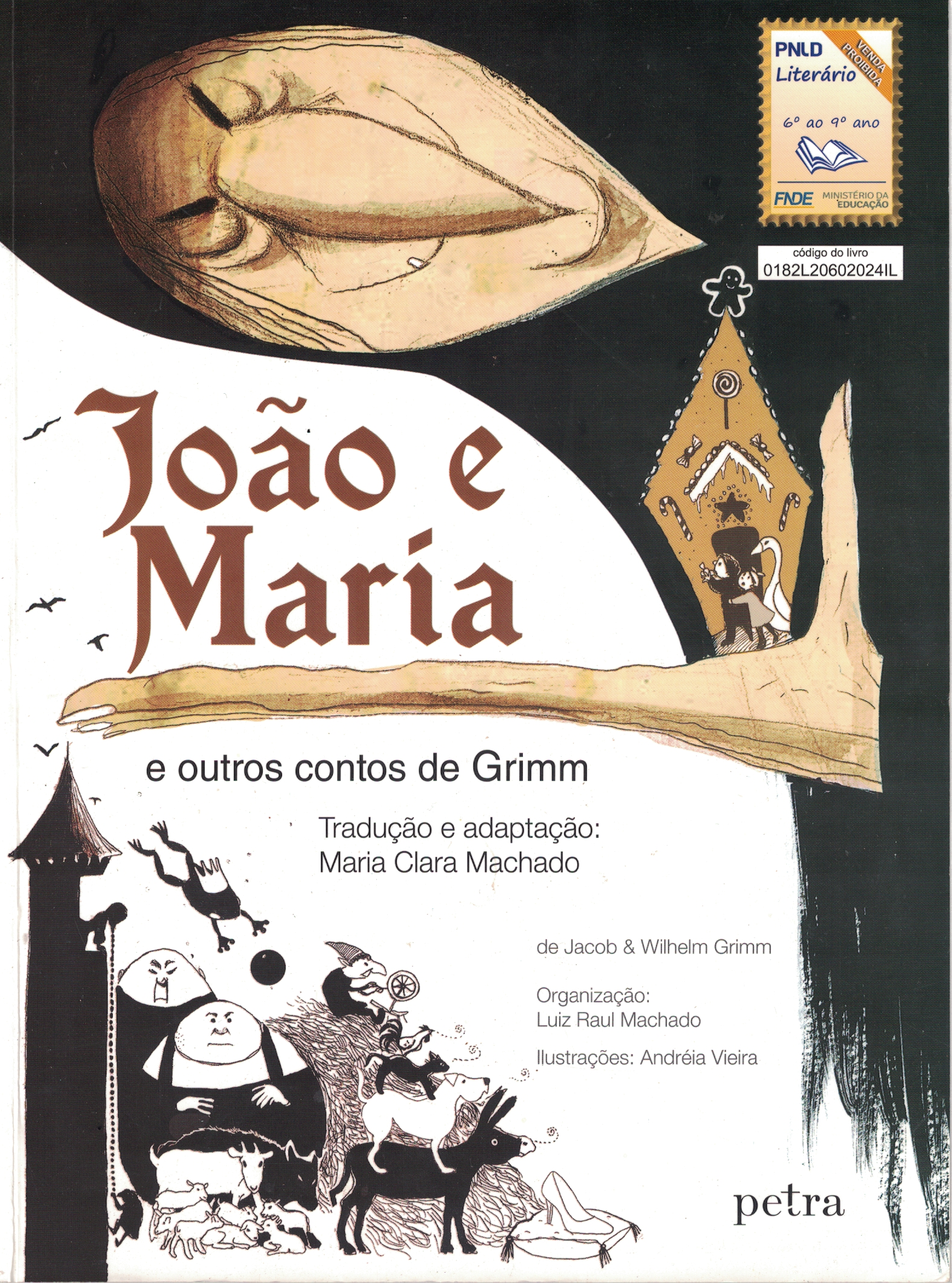 Capa de João e Maria e outros contos de Grimm