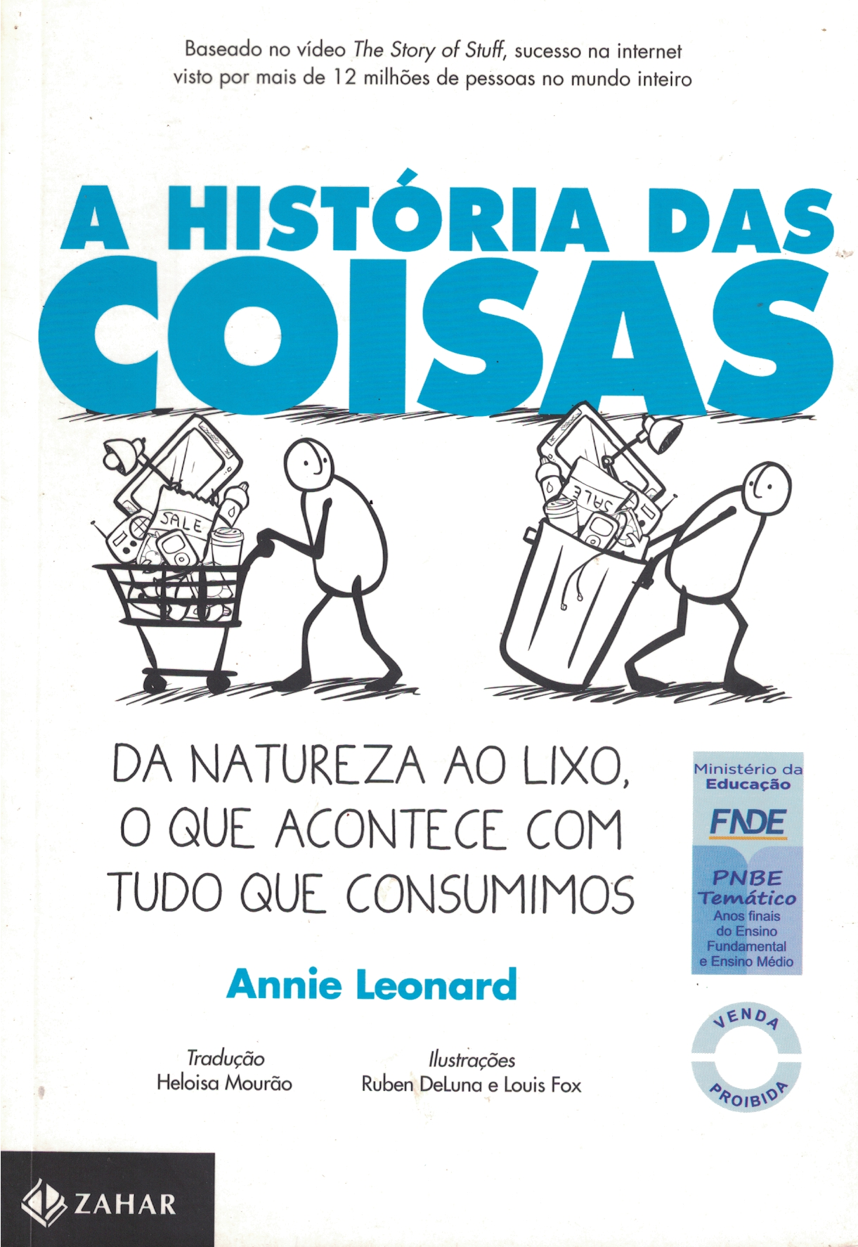 Capa de A história das coisas
