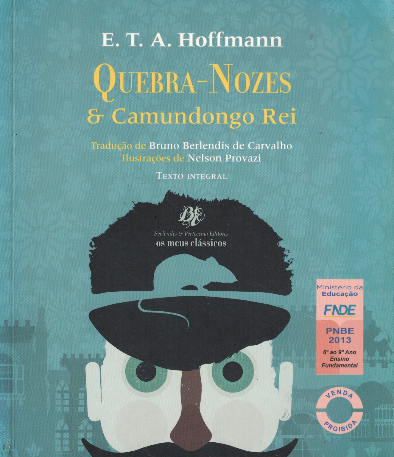 Capa de Quebra-Nozes e Camundongo Rei