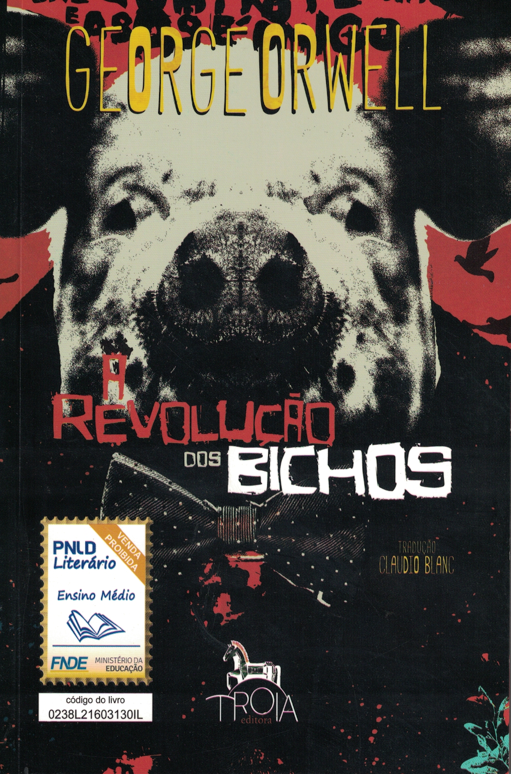 Capa de A Revolução dos Bichos