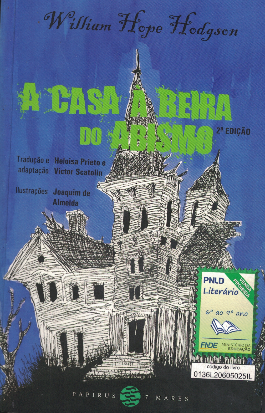 Capa de A CASA Á BEIRA DO ABISMO - 2ª edição 