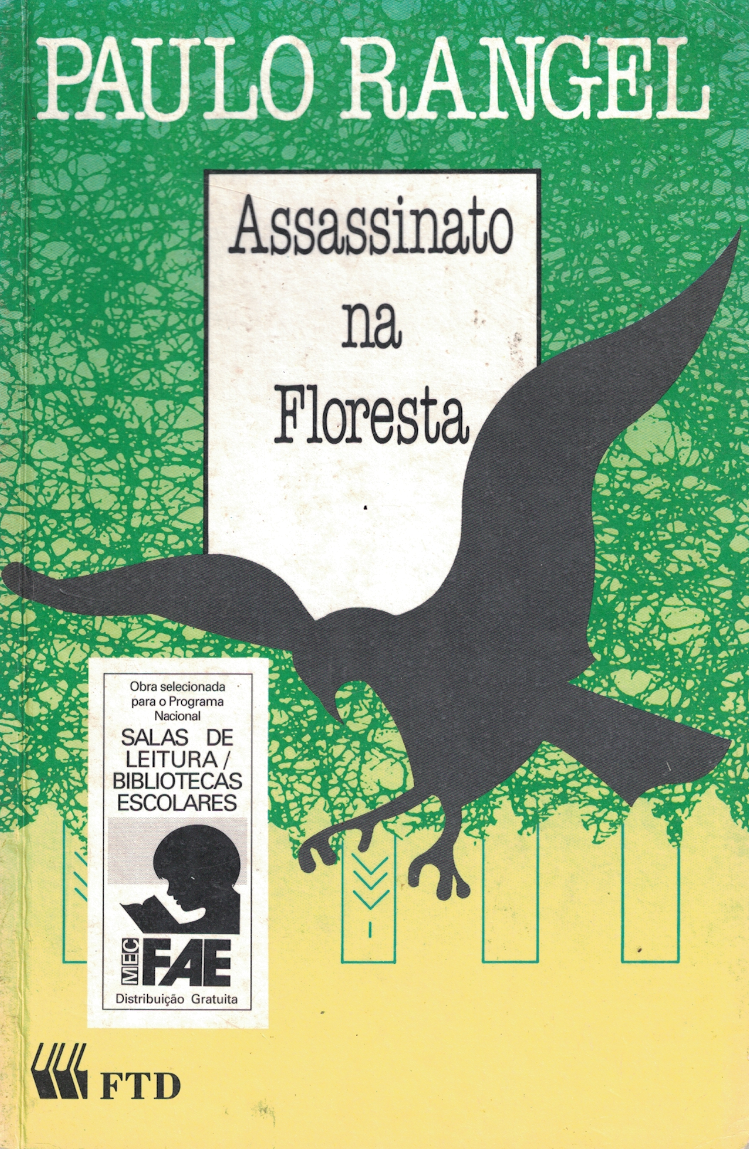 Capa de Assassinato na floresta