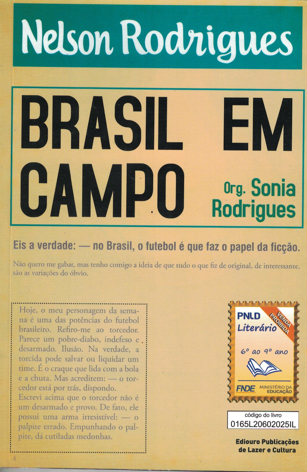 Capa de Brasil em campo