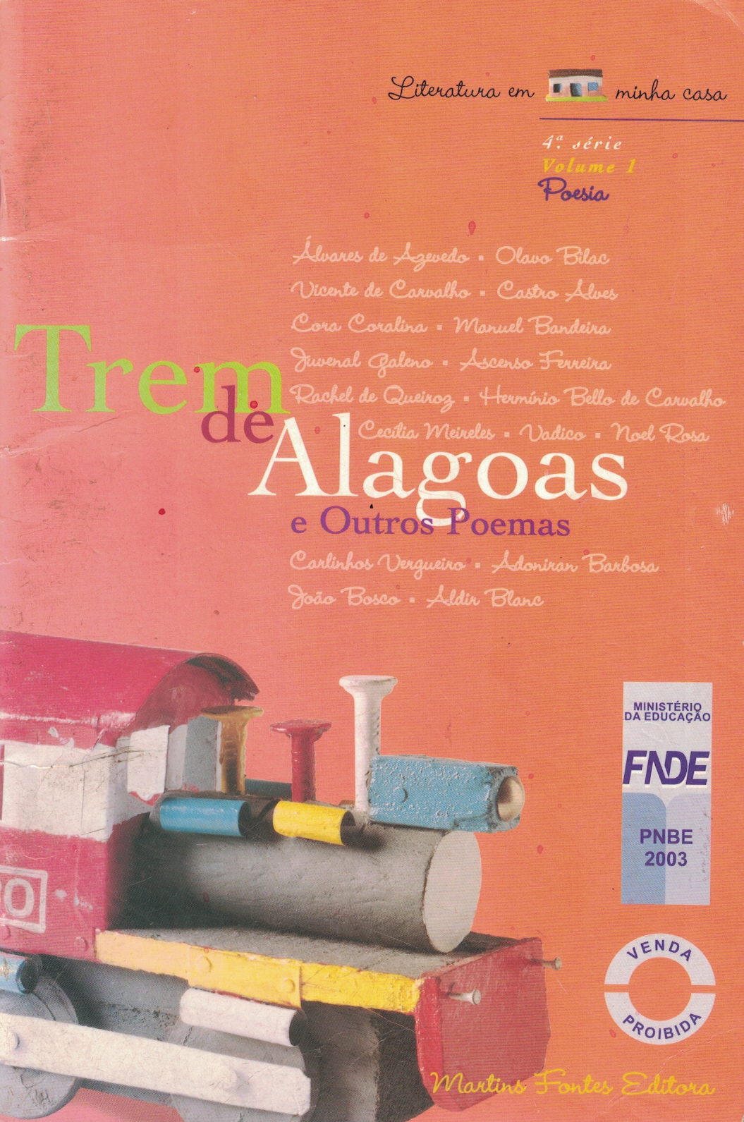 Capa de Trem de alagoas e outros poemas