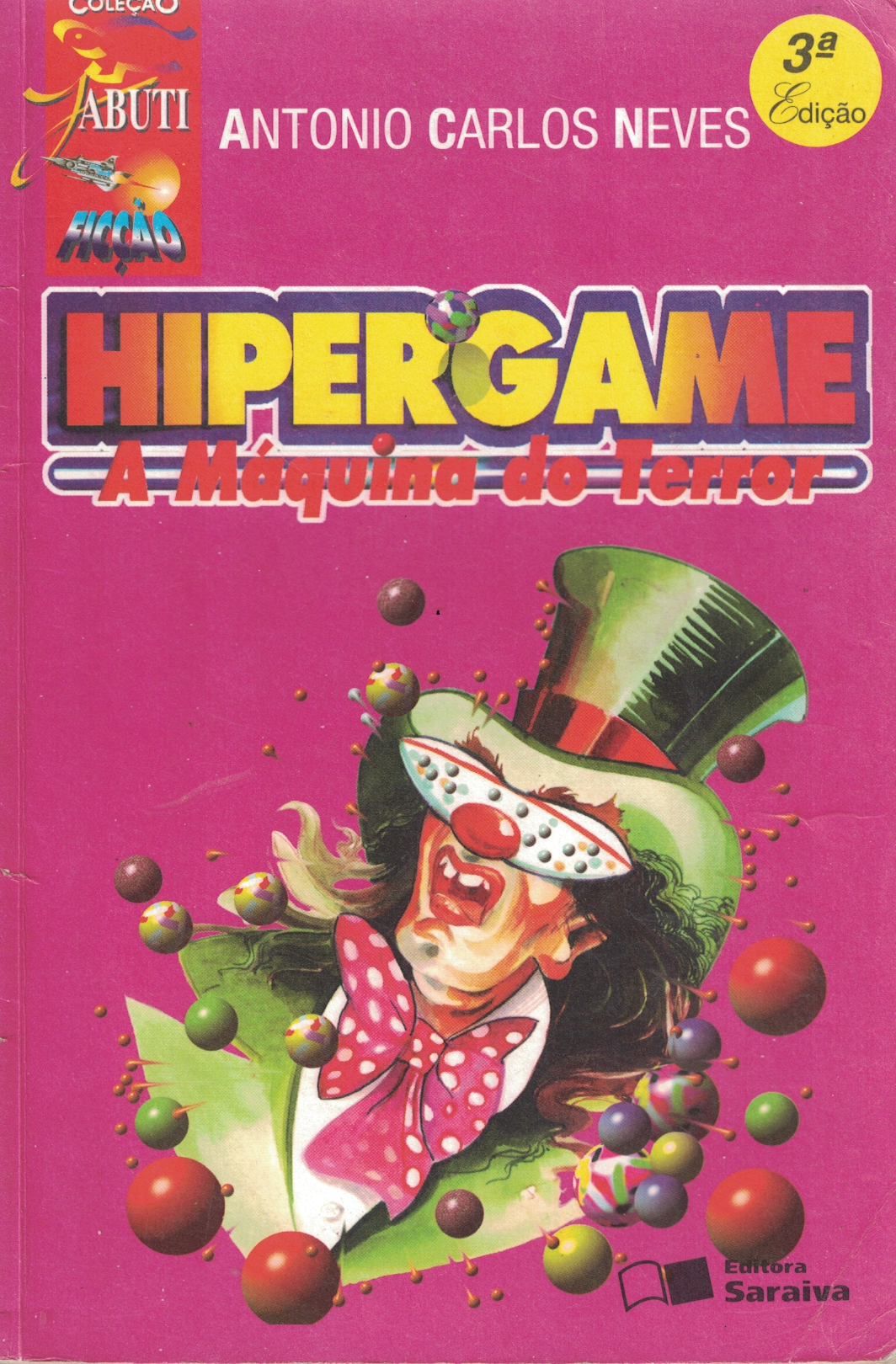 Capa de HIPERGAME A MÁQUINA DO TERROR