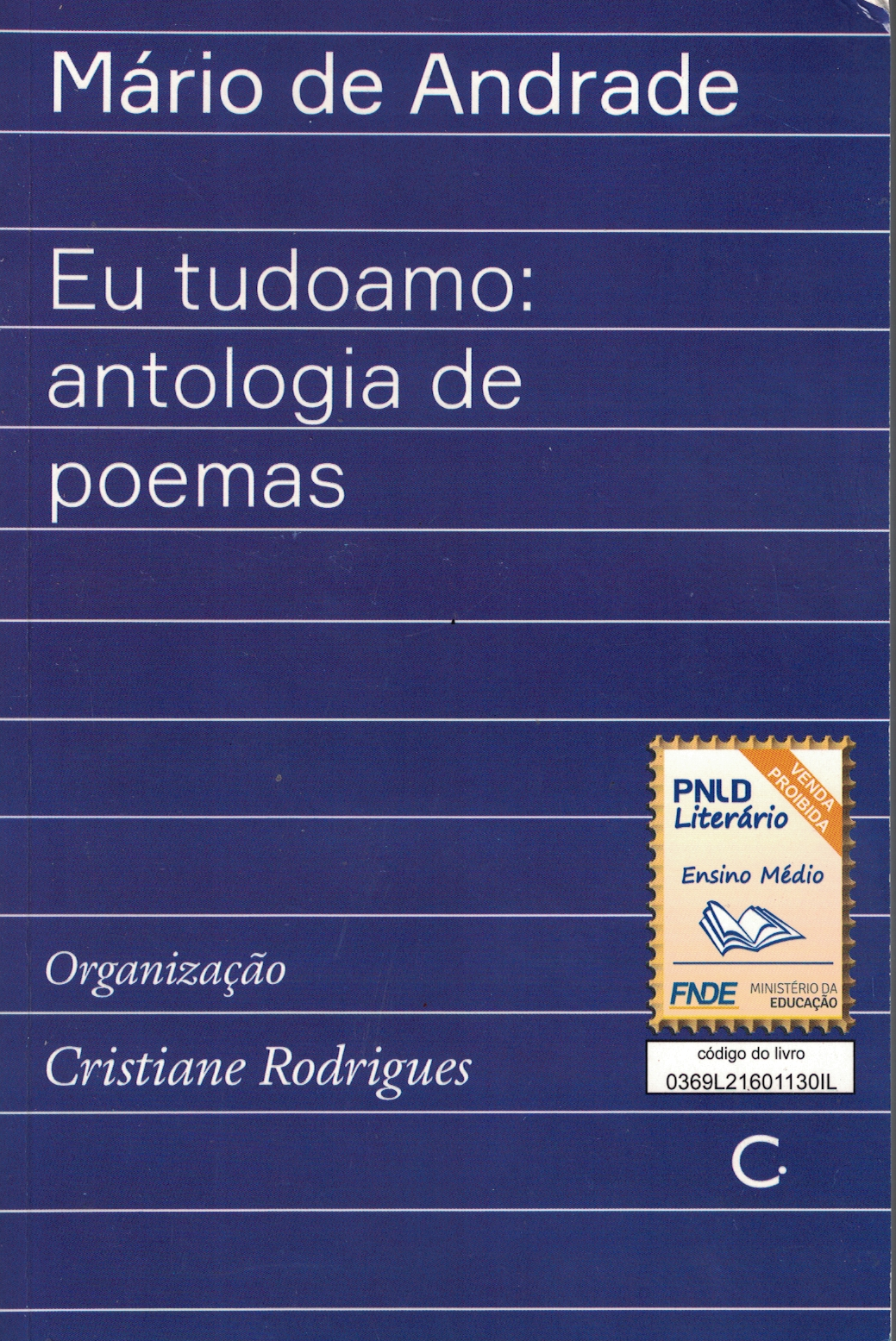 Capa de Eu tudoamo: antologia de poemas