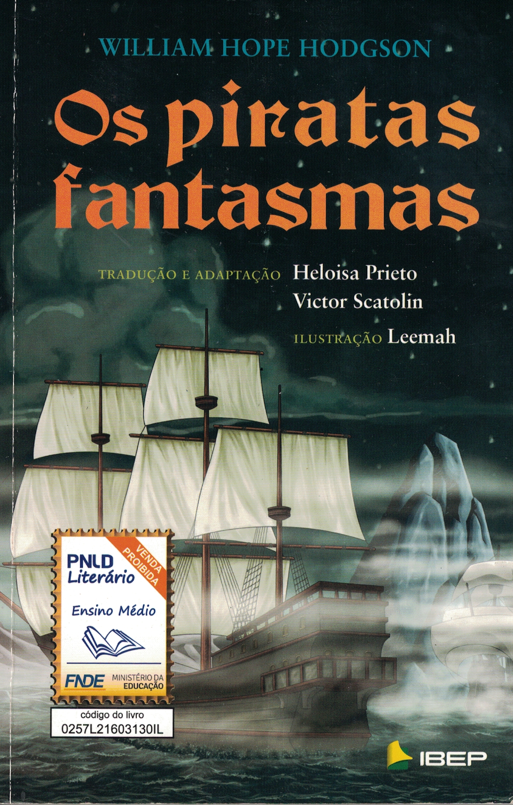Capa de Os piratas fantasmas