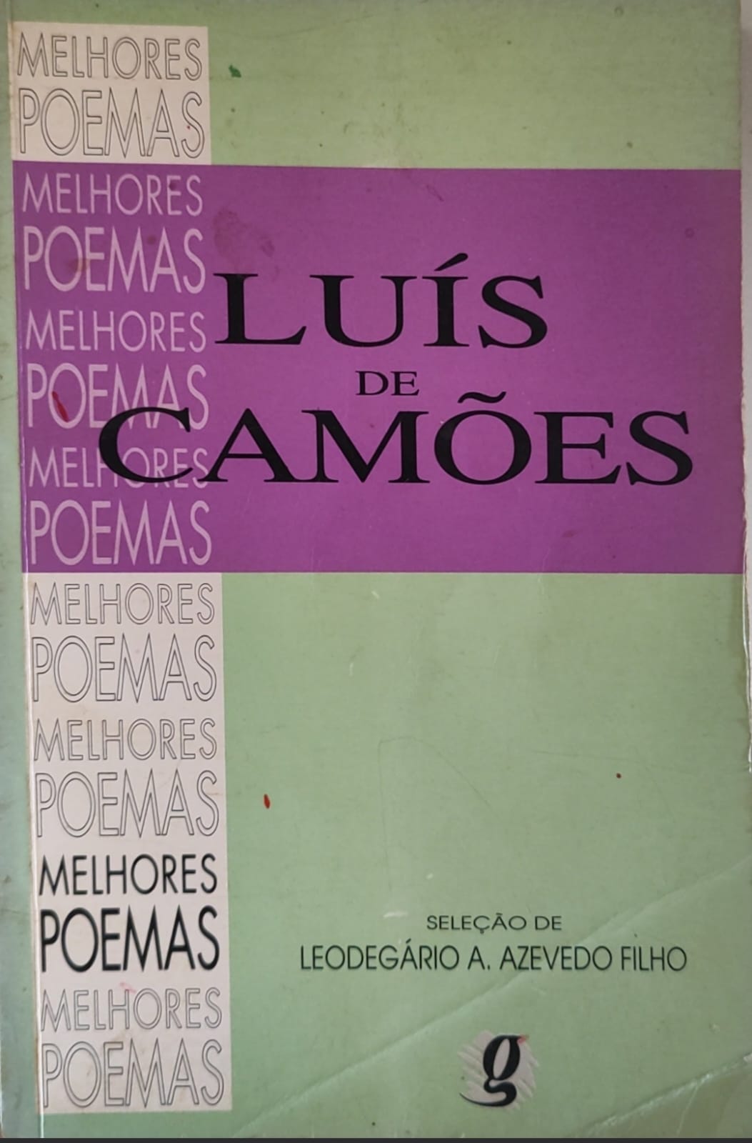 Capa de LUÍS DE CAMÕES