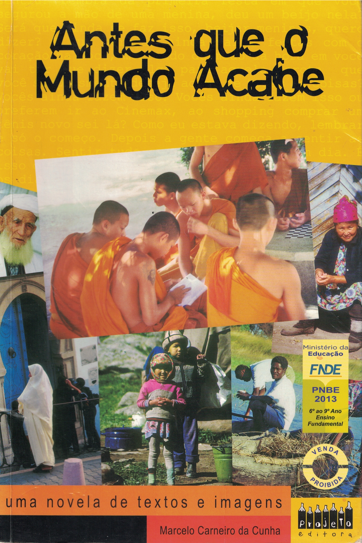 Capa de Antes que o mundo acabe