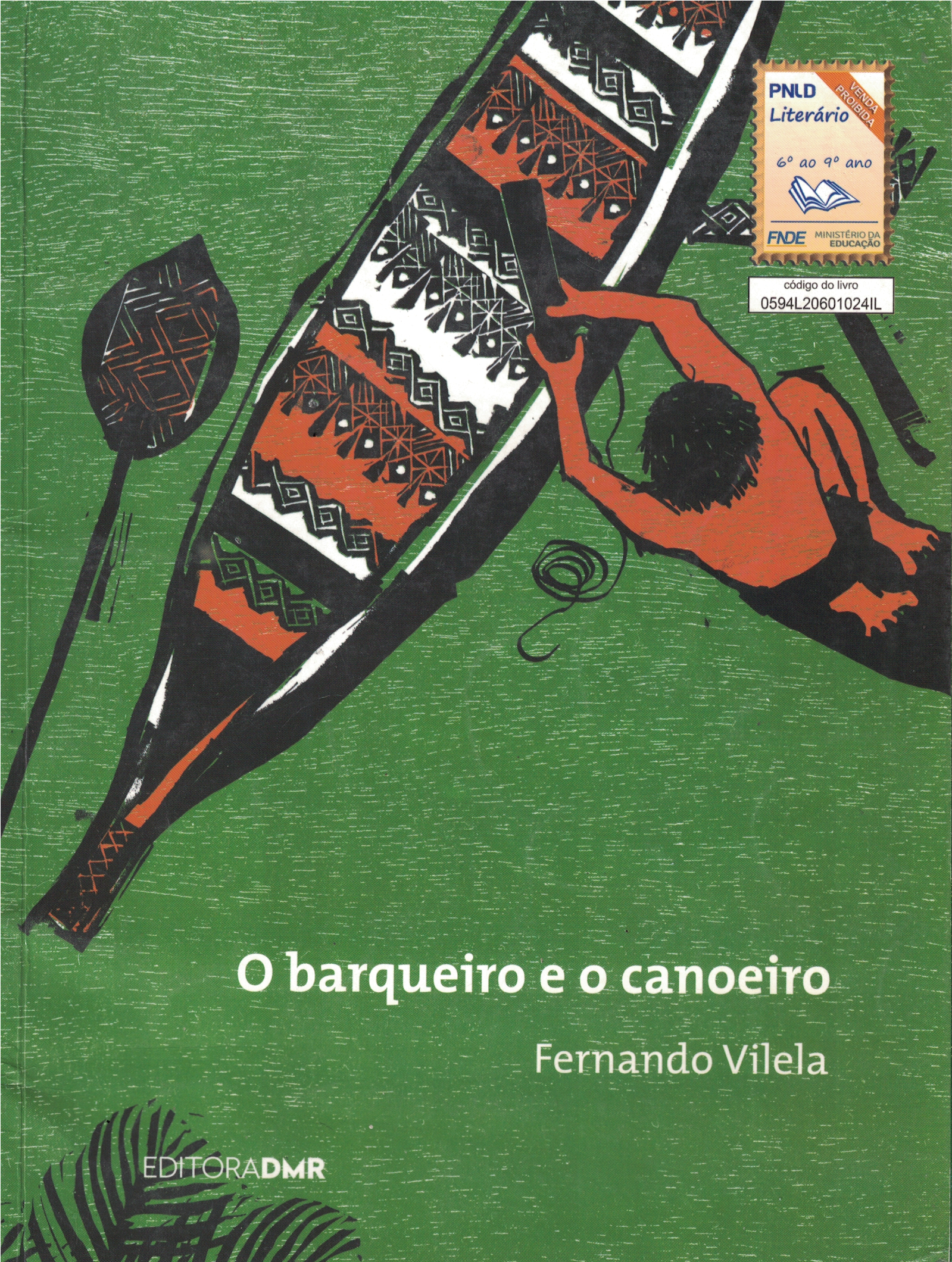 Capa de O barqueiro e o canoeiro