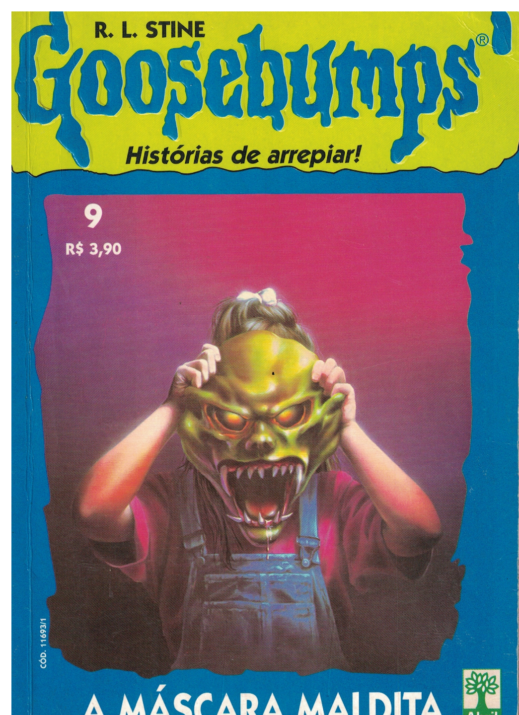 Capa de A MÁSCARA MALDITA