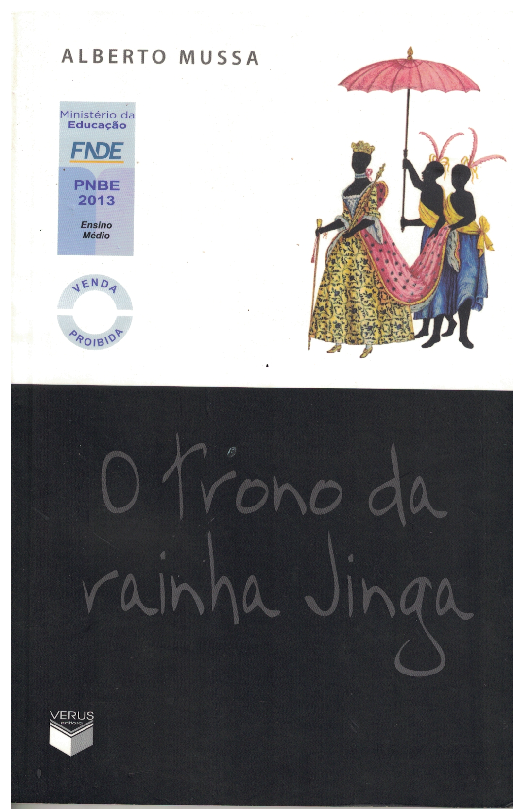 Capa de O trono da rainha jinga 