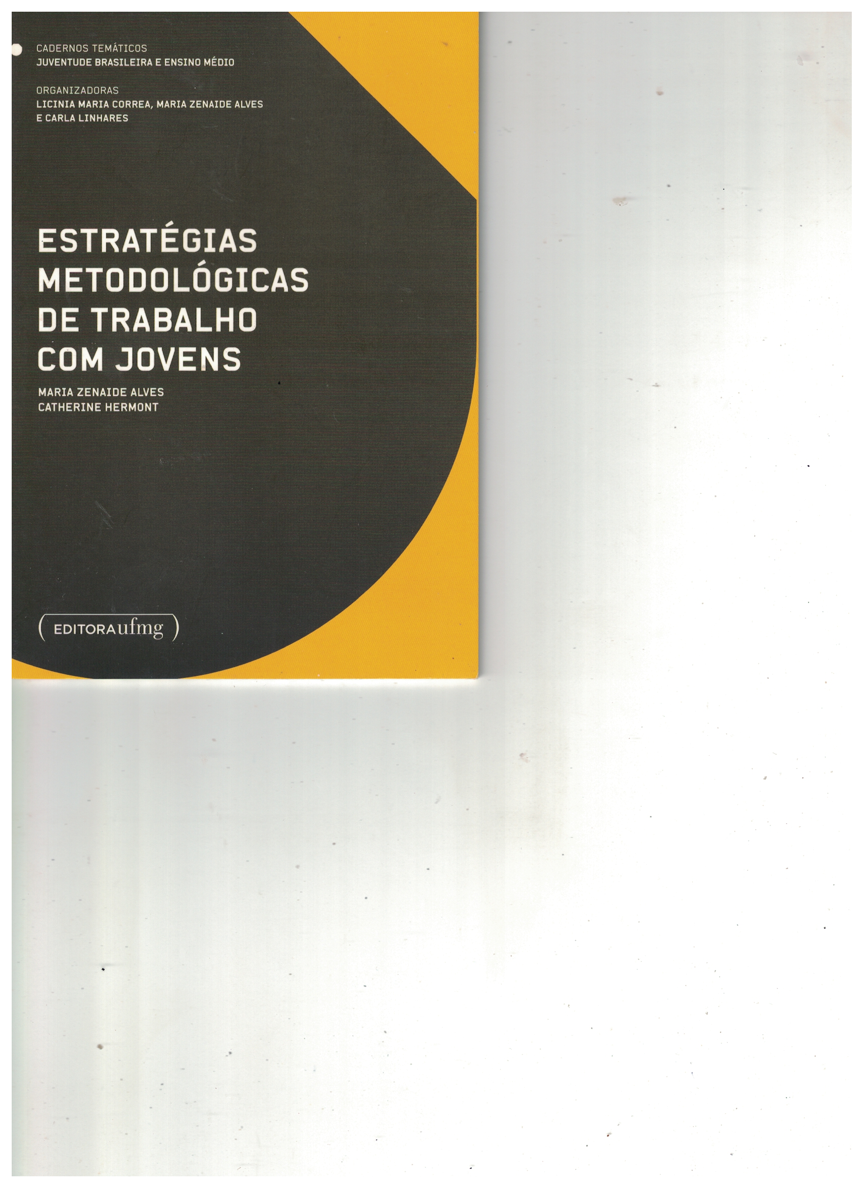 Capa de ESTRATÉGIAS METODOLÓGICAS DE TRABALHO COM JOVENS