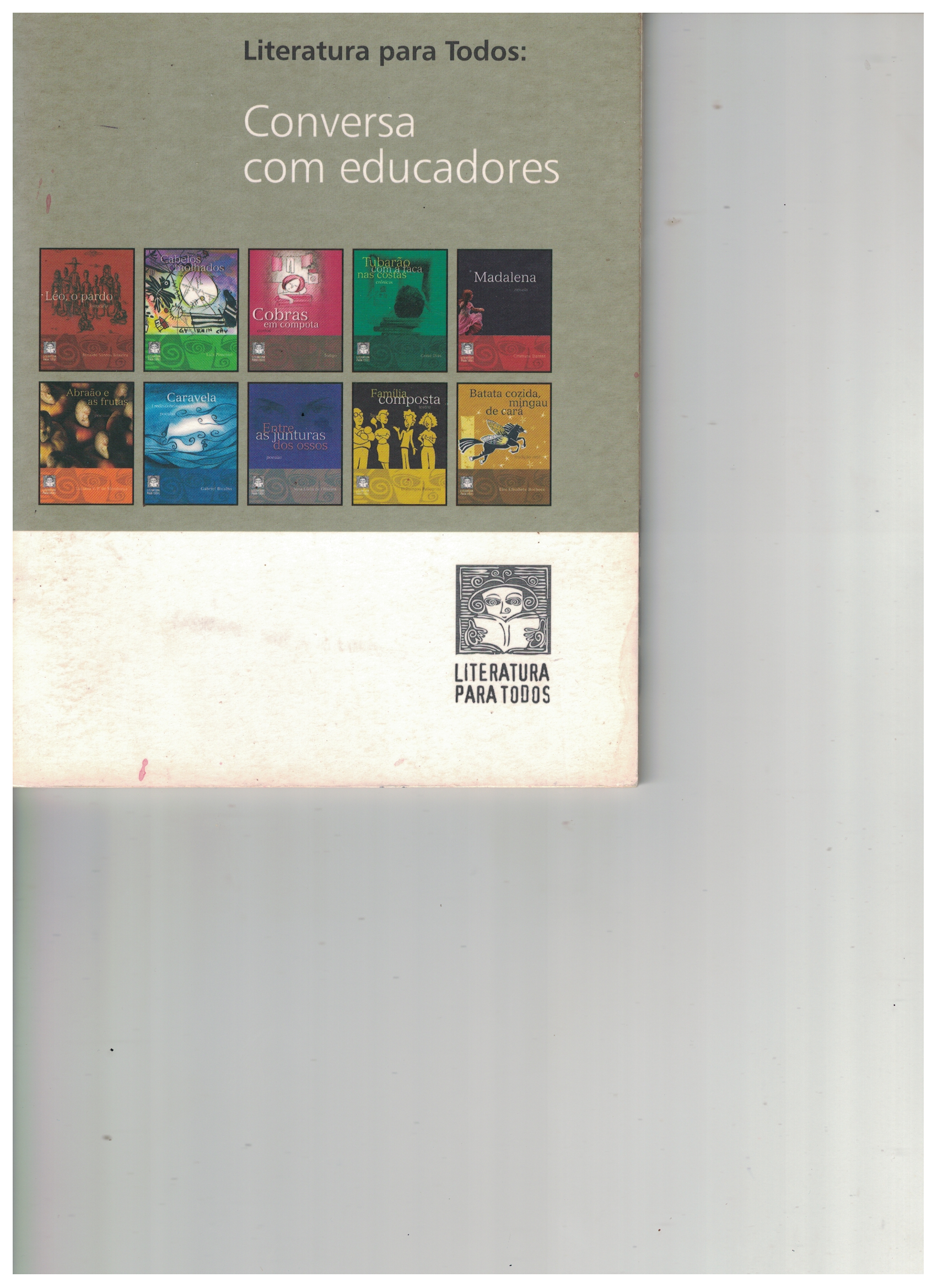 Capa de CONVERSA COM EDUCADORES
