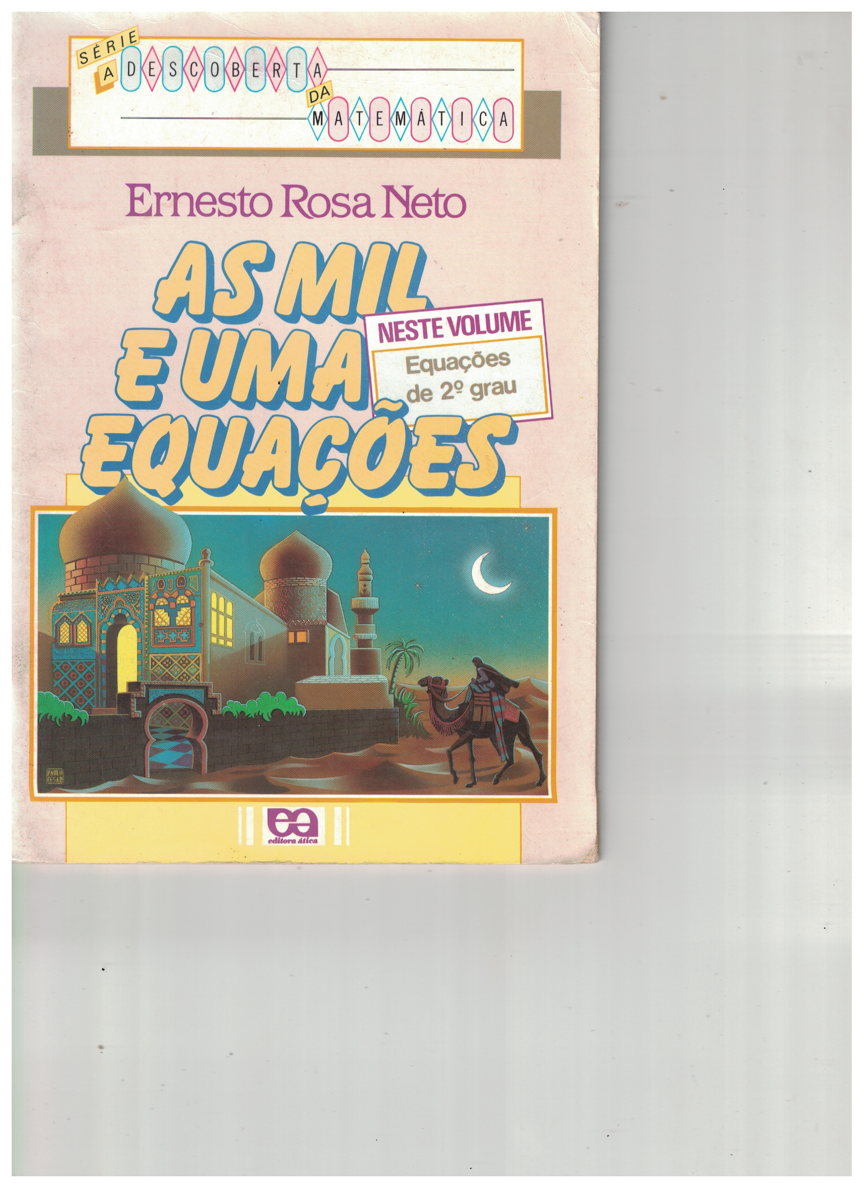 Capa de AS MIL E UMA EQUAÇÕES