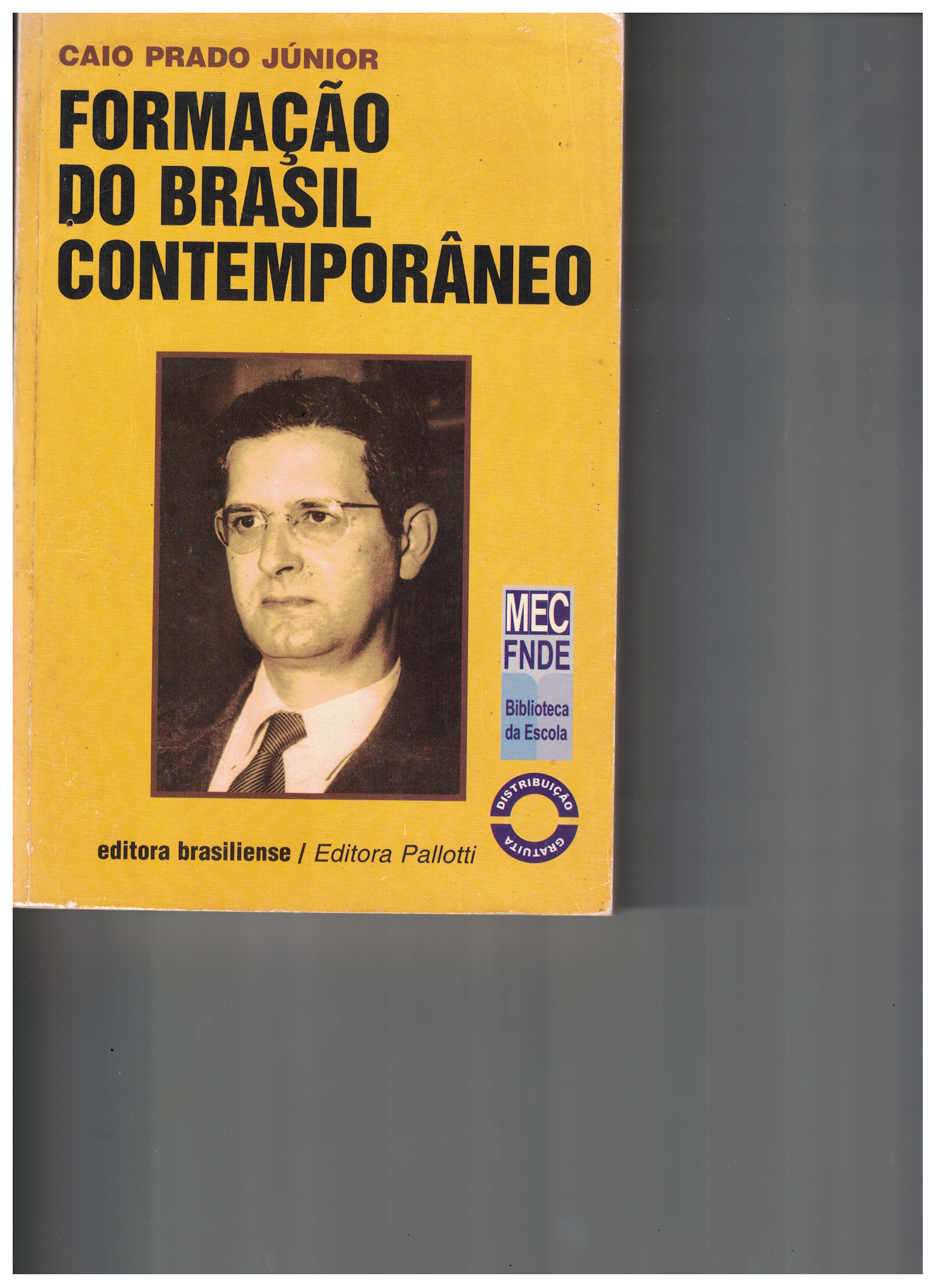 Capa de FORMAÇÃO DO BRASIL CONTEMPORÃNEO 