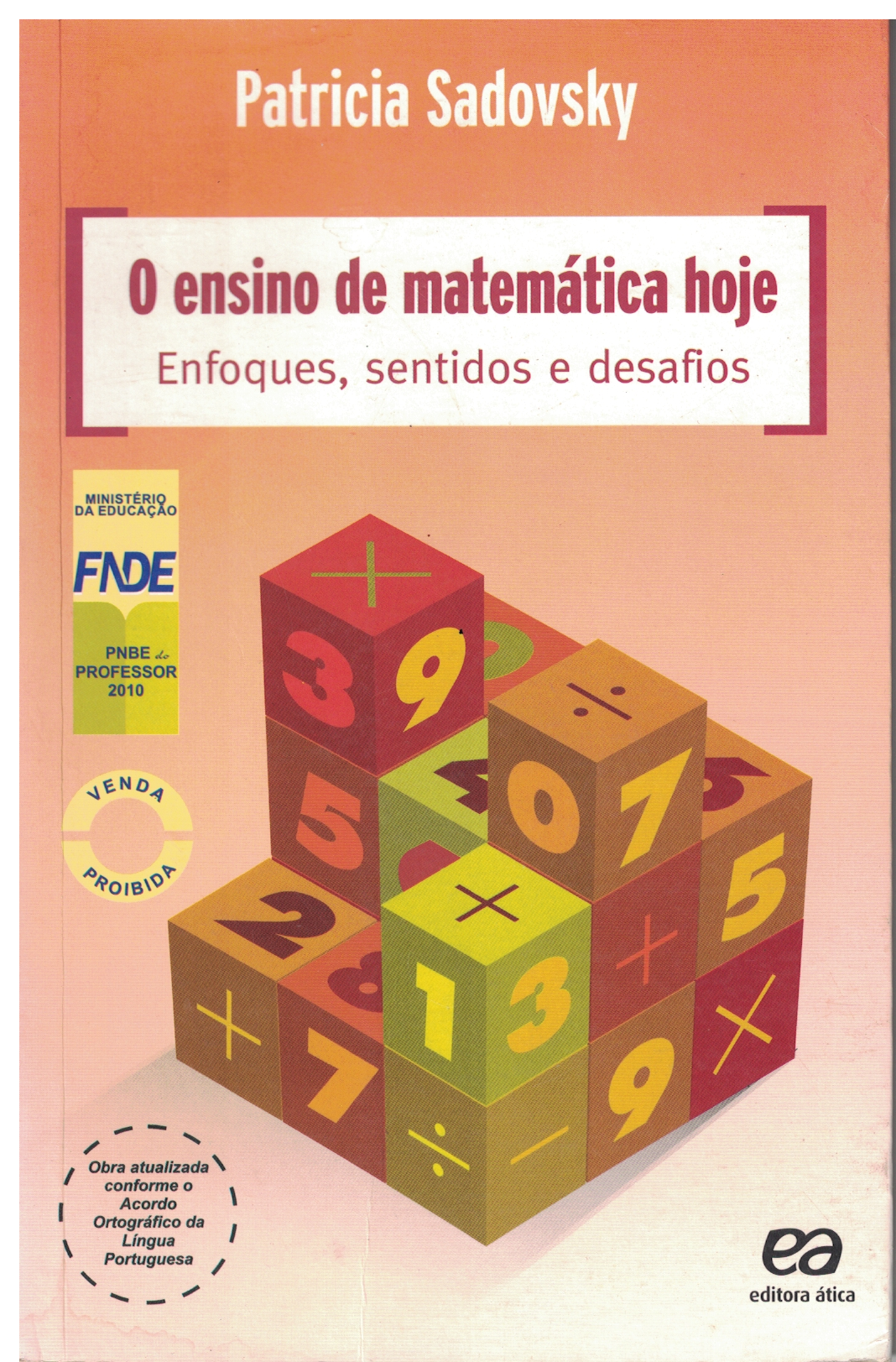 Capa de O ensino de matemática hoje 