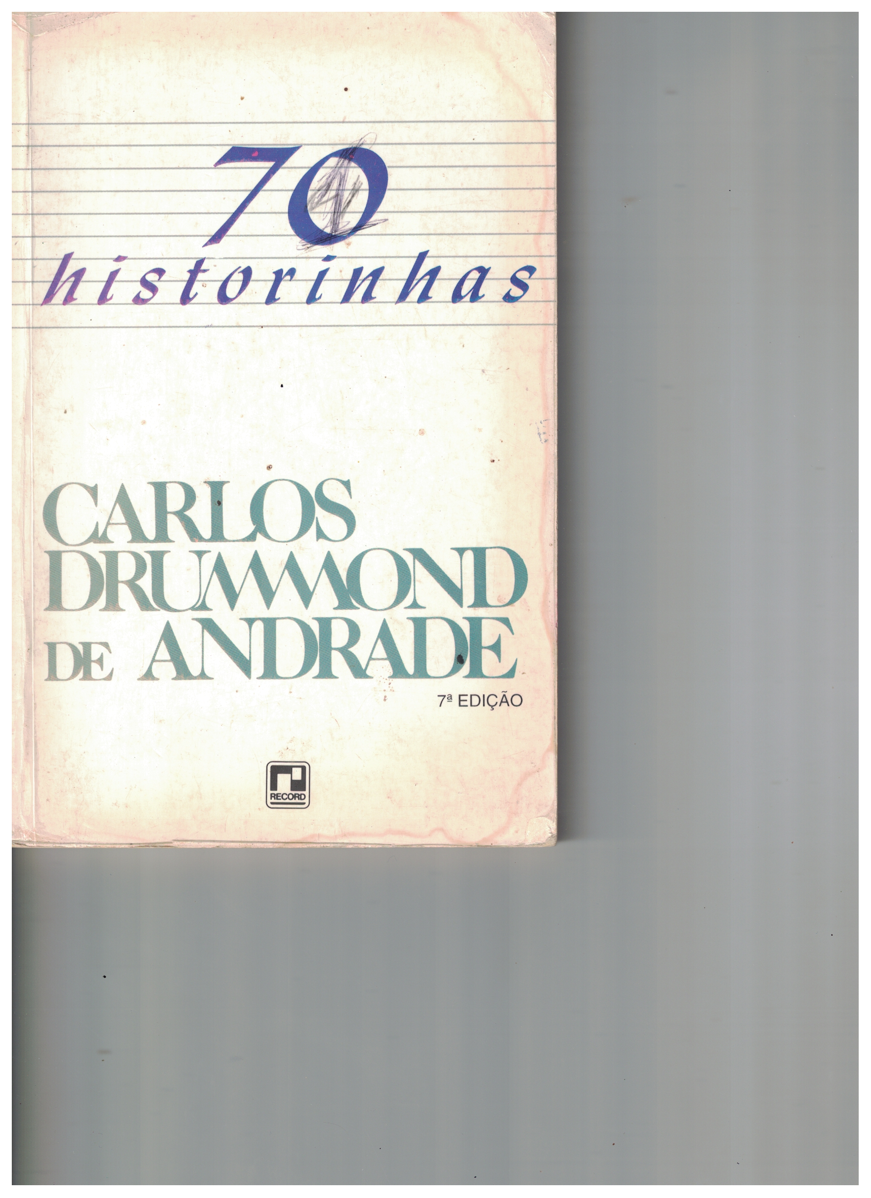 Capa de 70 historinhas