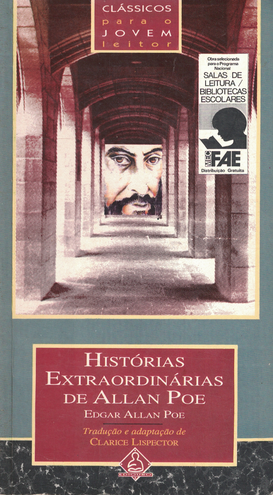 Capa de Histórias extraordinárias de Allan Poe