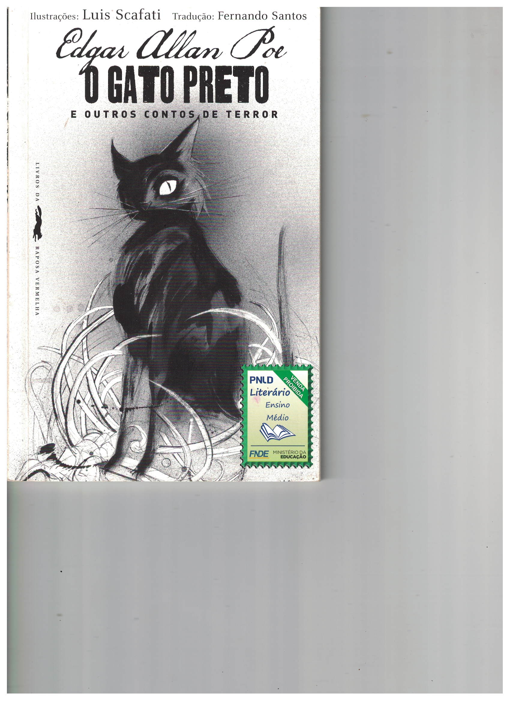 Capa de O Gato Preto