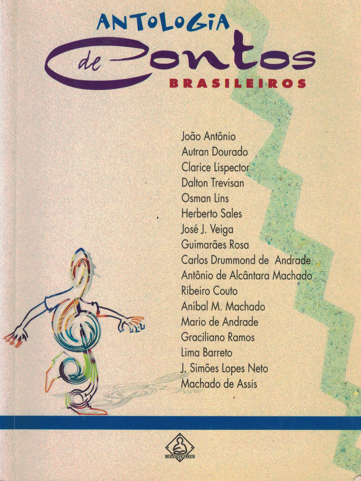 Capa de Antologia de contos brasileiros