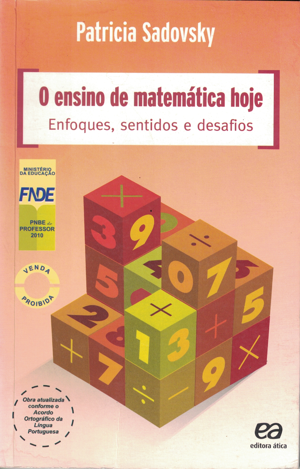Capa de O ensino de matemática hoje