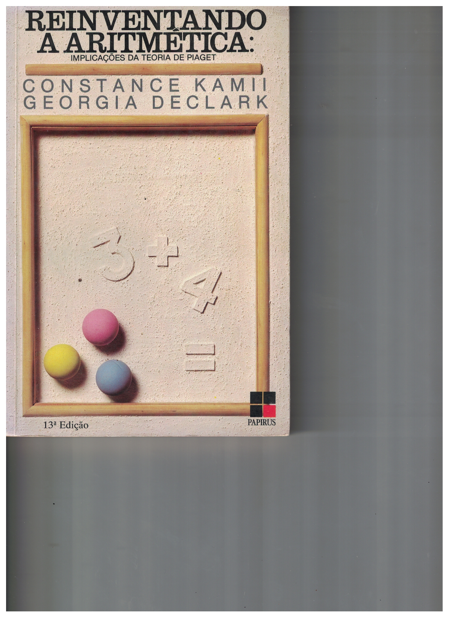 Capa de Reinventando a aritmetica