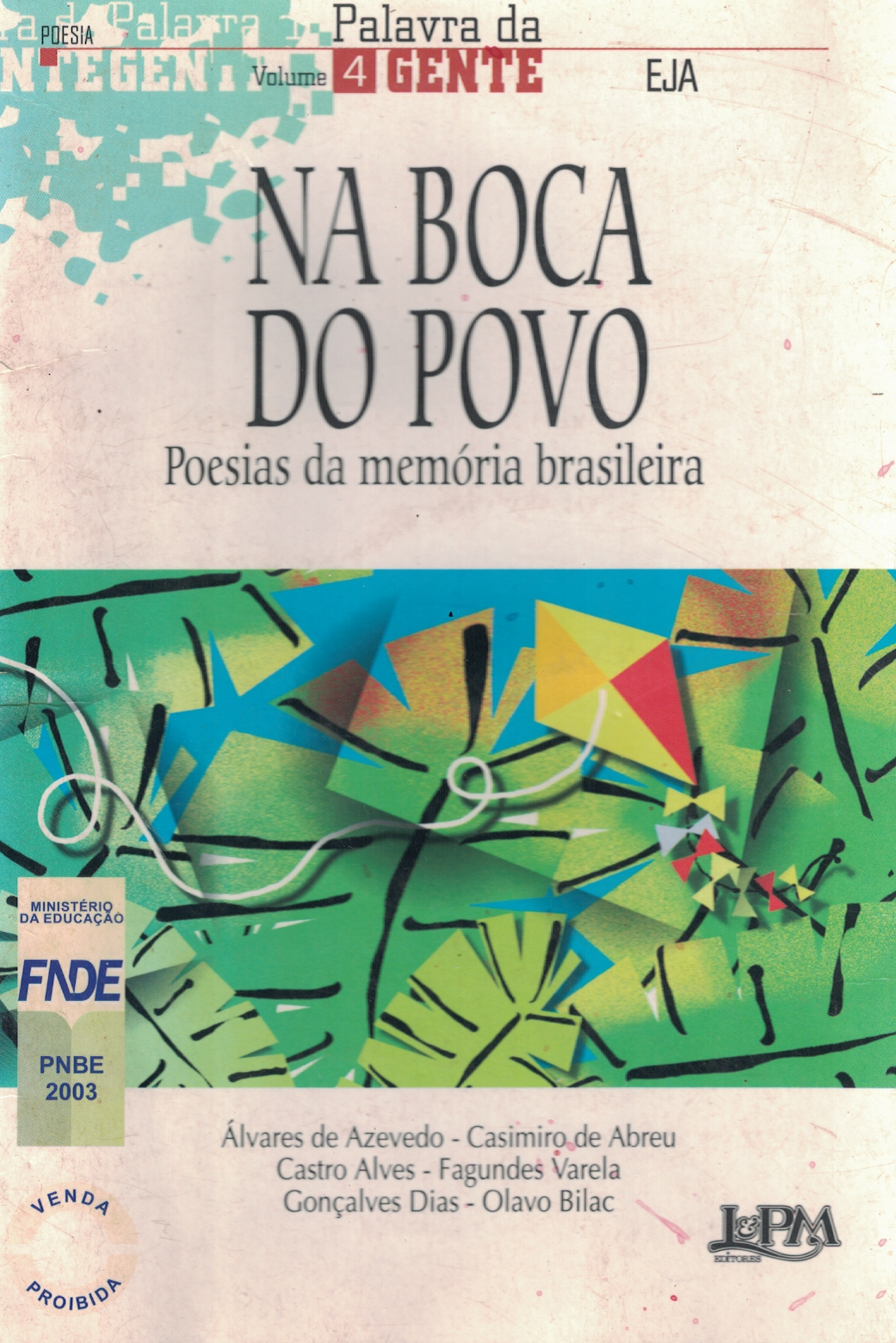 Capa de Na boca do povo