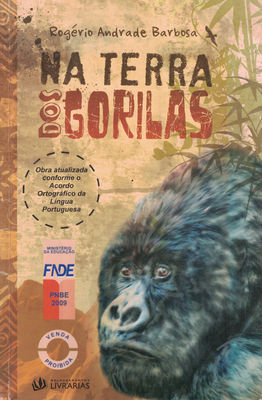 Capa de Na terra dos gorilas