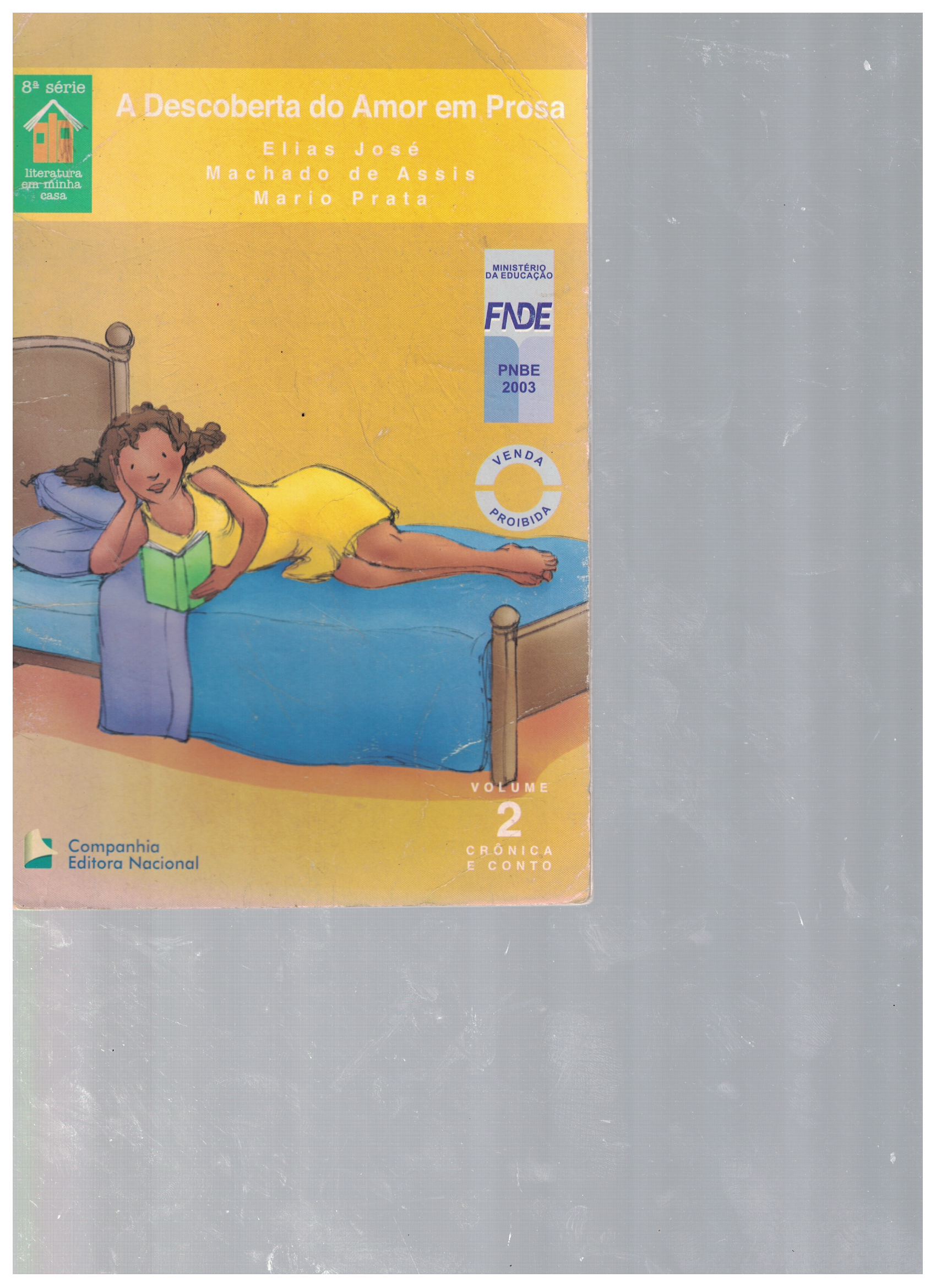 Capa de A descoberta do amor em  prosa