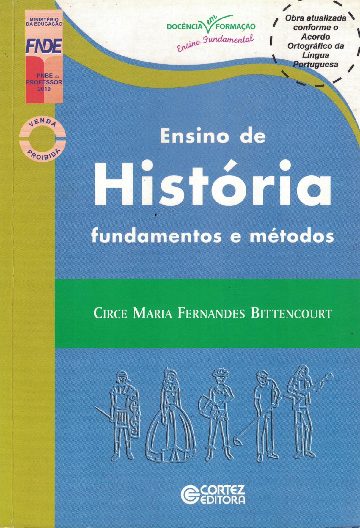 Capa de Ensino de Historia: fundamentos e metodos
