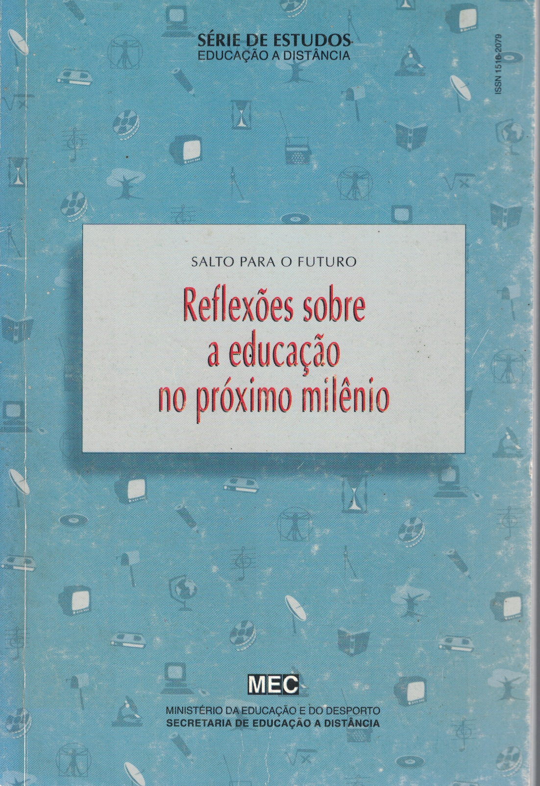 Capa de Refleões sobre a educação no próximo milênio