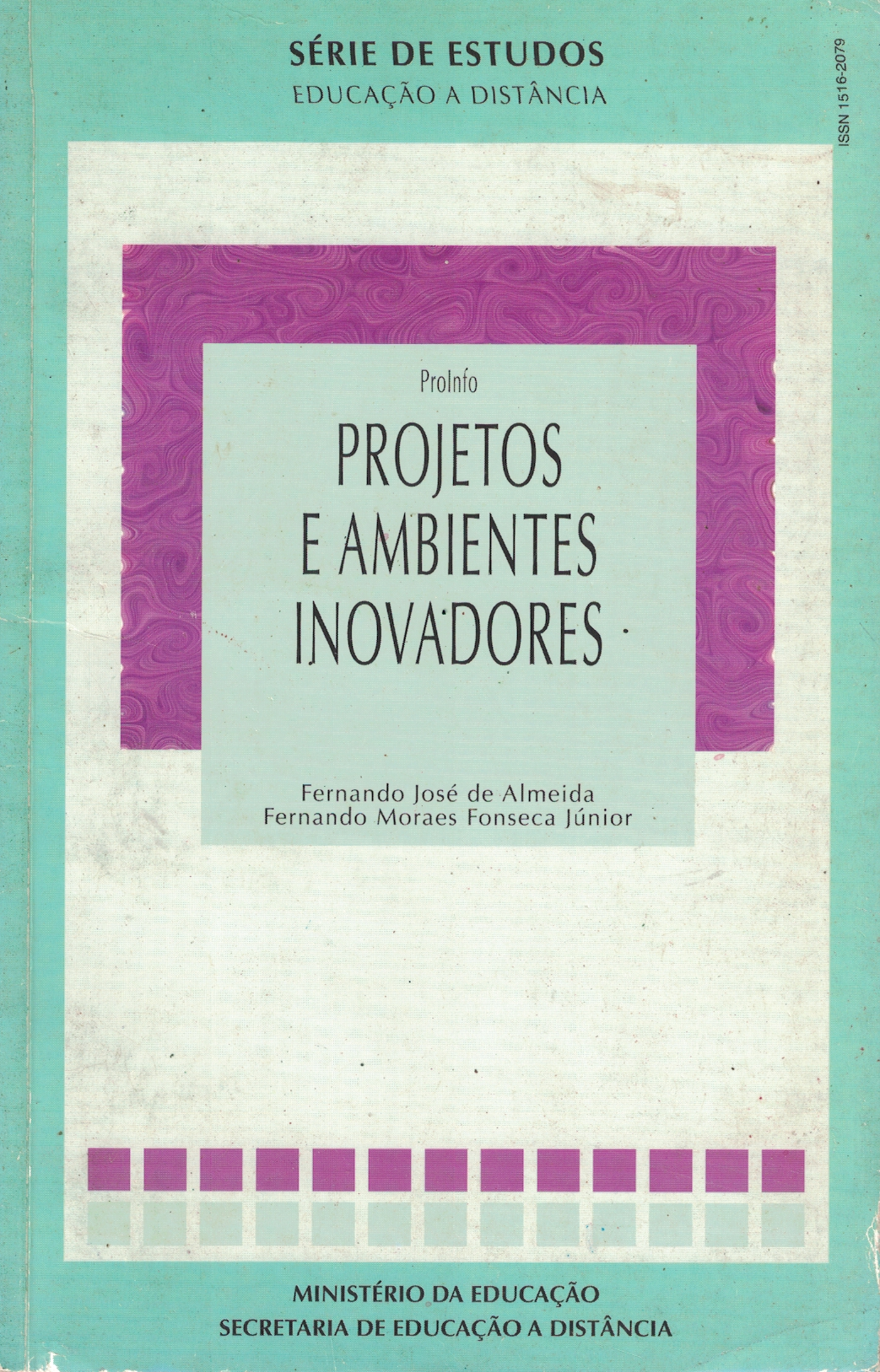 Capa de PROJETOS E AMBIENTES INOVADORES