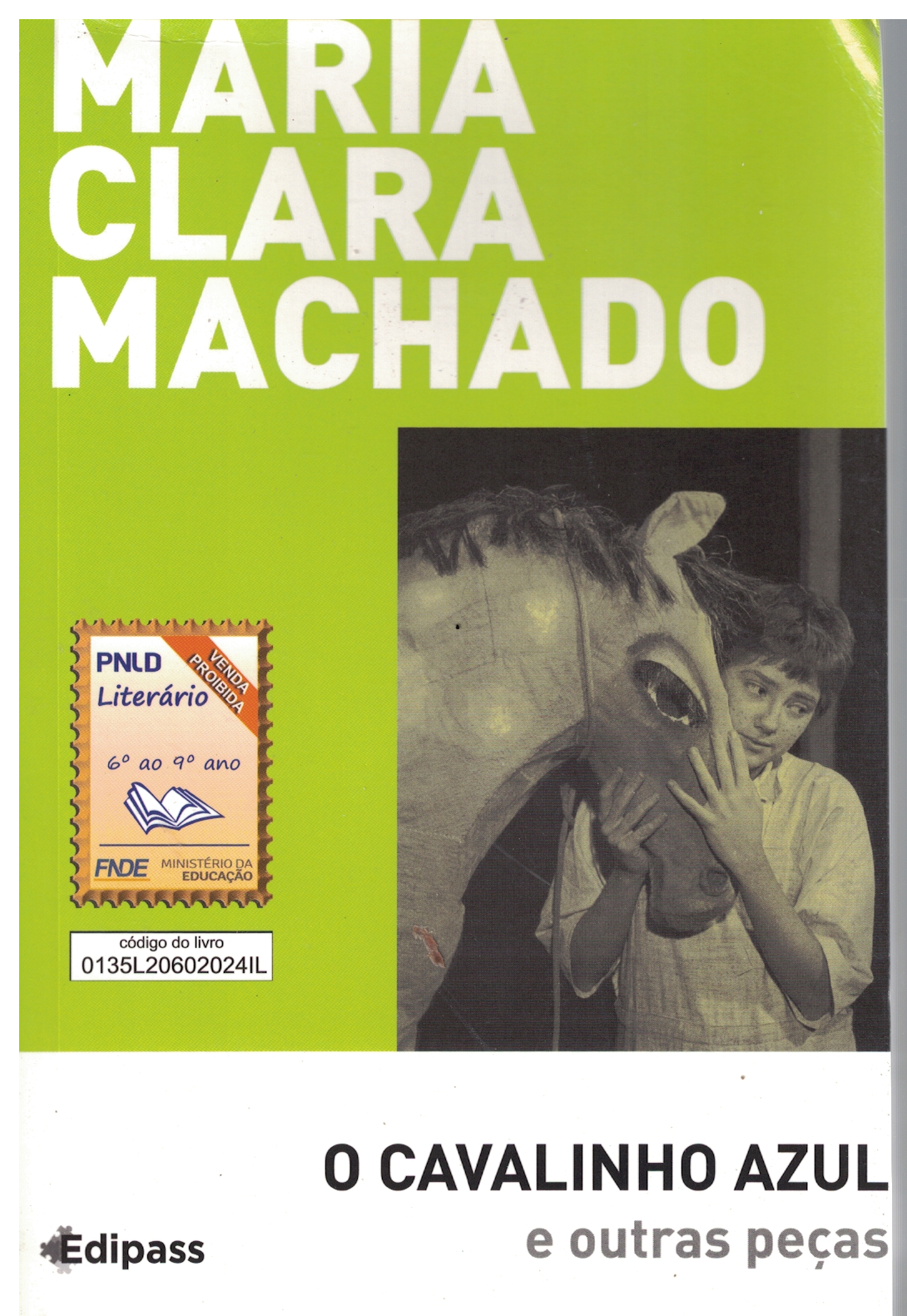 Capa de O cavalinho azul